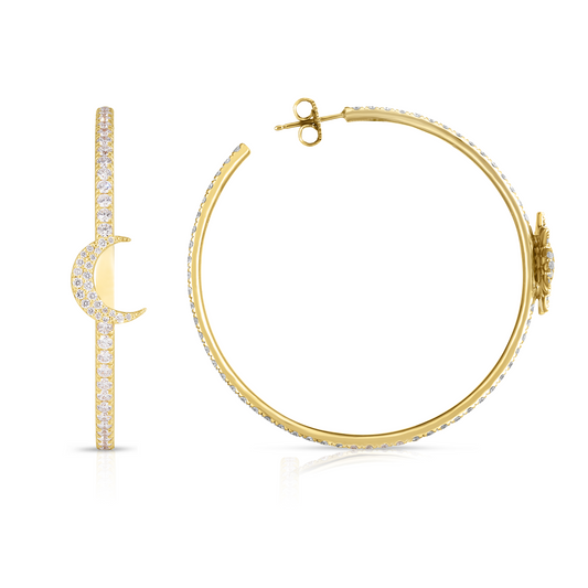 Sol y Luna Hoops